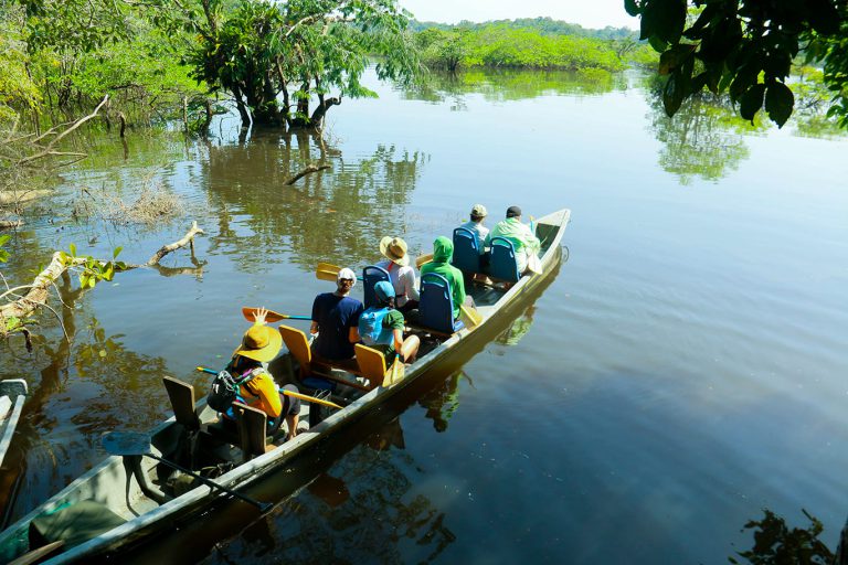 Transportation through the river