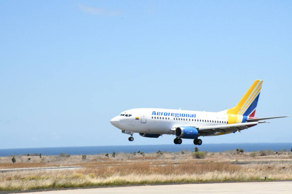 AEROREGIONAL ECUADOR DAILY FLIES QUITO COCA