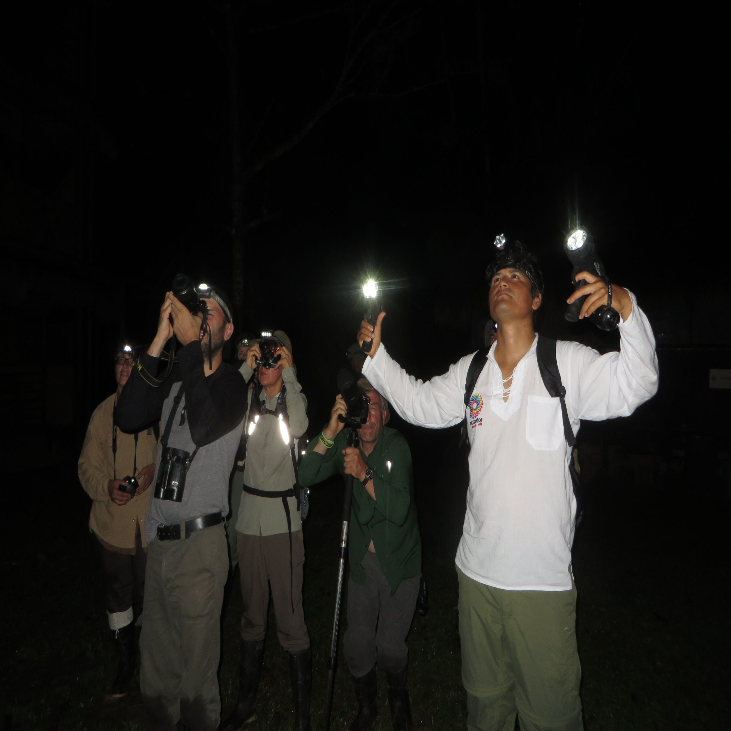 CUYABENO LODGE GUIDED NIGHT EXCURSION AROUND THE CUYABENO LAKE
